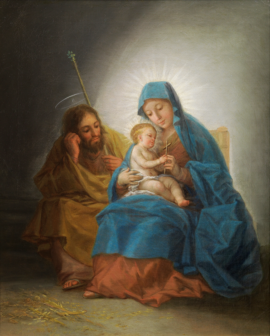 The Holy Family in Detail Francisco de Goya